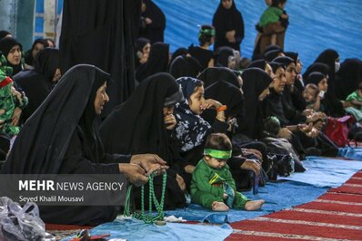 همایش شیرخوارگان حسینی در اهواز برگزار شد