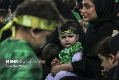 همایش شیرخوارگان حسینی در اهواز برگزار شد