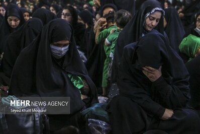 همایش شیرخوارگان حسینی در اهواز برگزار شد
