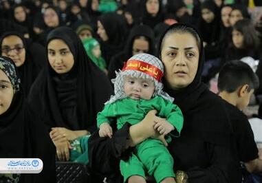 آیین شیرخوارگان حسینی در خوزستان برگزار شد