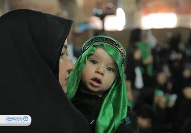 آیین شیرخوارگان حسینی در خوزستان برگزار شد