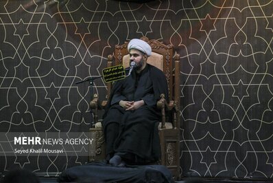 مراسم عزاداری هیئت خدام الزهرا (س) شهرستان کارون