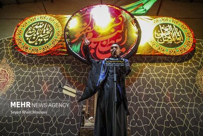 مراسم عزاداری هیئت خدام الزهرا (س) شهرستان کارون