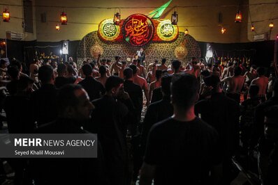 مراسم عزاداری هیئت خدام الزهرا (س) شهرستان کارون