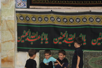 گردهمایی کودکان عاشورایی با شعار «میهمانان کوچک حسین»
