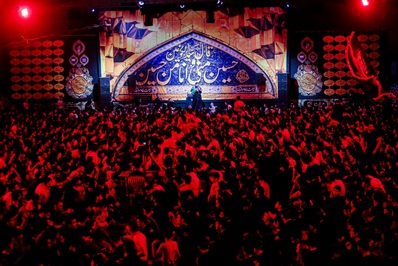 عزاداری باشکوه در هیئت خادم الرضا (ع) قم