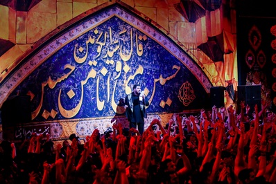 عزاداری باشکوه در هیئت خادم الرضا (ع) قم
