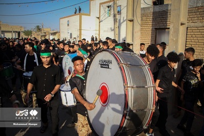 مراسم یوم العباس در اهواز برگزارشد