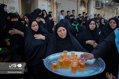 مراسم یوم العباس در اهواز برگزارشد