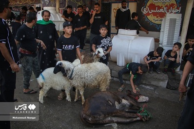 مراسم یوم العباس در اهواز برگزارشد