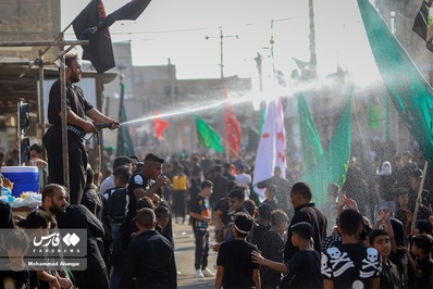 مراسم یوم العباس در اهواز برگزارشد