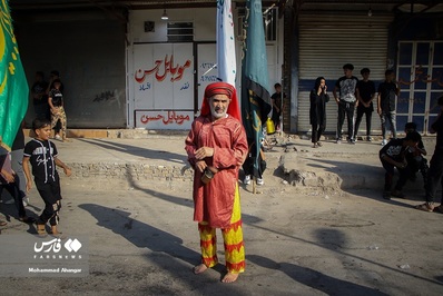 مراسم یوم العباس در اهواز برگزارشد