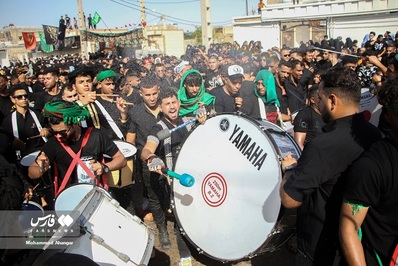مراسم یوم العباس در اهواز برگزارشد