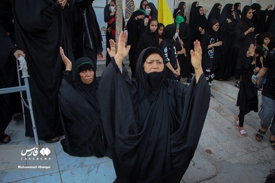 مراسم یوم العباس در اهواز برگزارشد