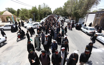 قافله عزاداری هیئت رزمندگان اسلام اصفهان