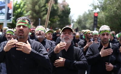 قافله عزاداری هیئت رزمندگان اسلام اصفهان