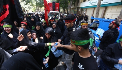 قافله عزاداری هیئت رزمندگان اسلام اصفهان