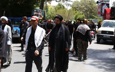 قافله عزاداری هیئت رزمندگان اسلام اصفهان
