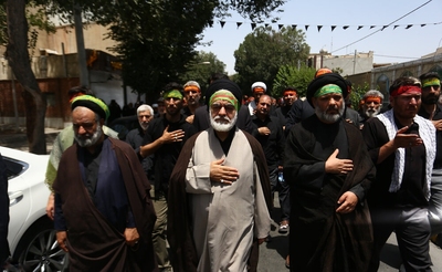 قافله عزاداری هیئت رزمندگان اسلام اصفهان