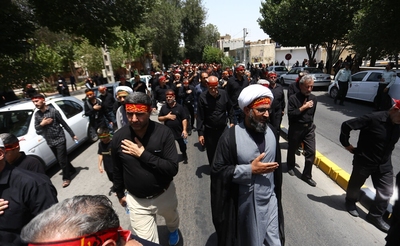 قافله عزاداری هیئت رزمندگان اسلام اصفهان
