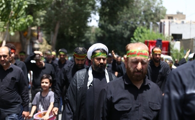 قافله عزاداری هیئت رزمندگان اسلام اصفهان
