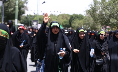 قافله عزاداری هیئت رزمندگان اسلام اصفهان