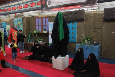 غرفه کودک و نوجوان تبلیغات اسلامی در نمایشگاه زیست عفیفانه