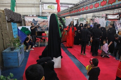 غرفه کودک و نوجوان تبلیغات اسلامی در نمایشگاه زیست عفیفانه