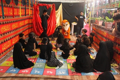 غرفه کودک و نوجوان تبلیغات اسلامی در نمایشگاه زیست عفیفانه