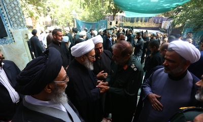 مراسم ترحیم و بزرگداشت حجت‌الاسلام رحیمیان برگزار شد