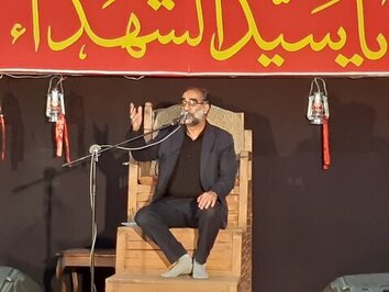 عزاداری شب هجدهم محرم در هیئت رزمندگان اسلام کاشان