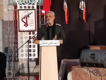 عزاداری شب هجدهم محرم در هیئت رزمندگان اسلام کاشان