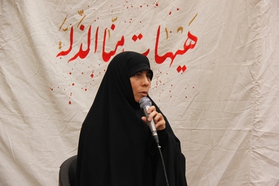 تجمع بانوان قزوینی در محکومیت اهانت به ساحت قرآن کریم