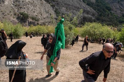 عزاداری در مسیری سخت