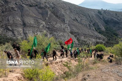 عزاداری در مسیری سخت