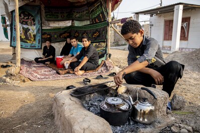 آمادگی مرز چزابه برای پذیرایی از زائران سیدالشهدا (ع)