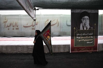 روز آخر پیاده روی کاروان «مشایه الاهواز» در ایران