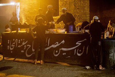 روز آخر پیاده روی کاروان «مشایه الاهواز» در ایران