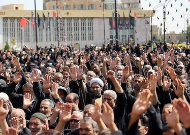 اجتماع پرشور عزاداران اربعین حسینی همدان