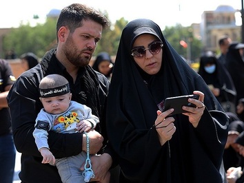 اجتماع پرشور عزاداران اربعین حسینی همدان