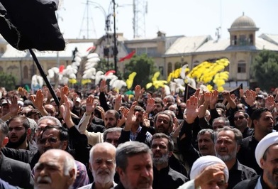 اجتماع پرشور عزاداران اربعین حسینی همدان