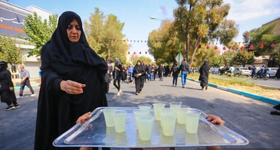 مراسم پیاده روی جاماندگان اربعین در اصفهان برگزار شد