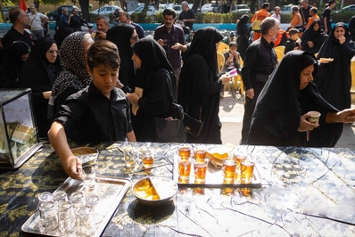 کودکان و نوجوانان در پیاده روی جاماندگان اربعین