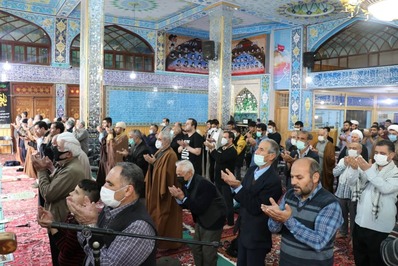 آئین معنوی اعتکاف در اردبیل