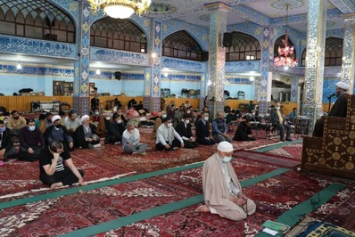 آئین معنوی اعتکاف در اردبیل