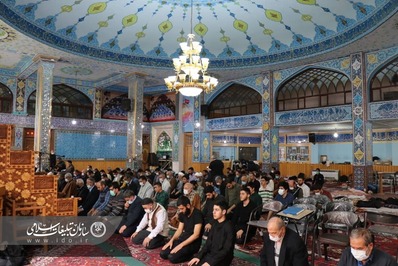 آئین معنوی اعتکاف در اردبیل