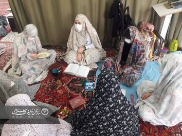 آئین معنوی اعتکاف در اردبیل
