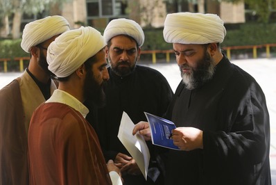 اجتماع جهادگران گفتمان‌ساز با حضور حجت‌الاسلام قمی