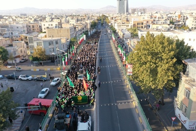 کاروان عزاداران امام رضا (ع)