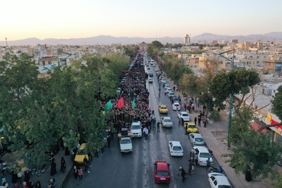 کاروان عزاداران امام رضا (ع)